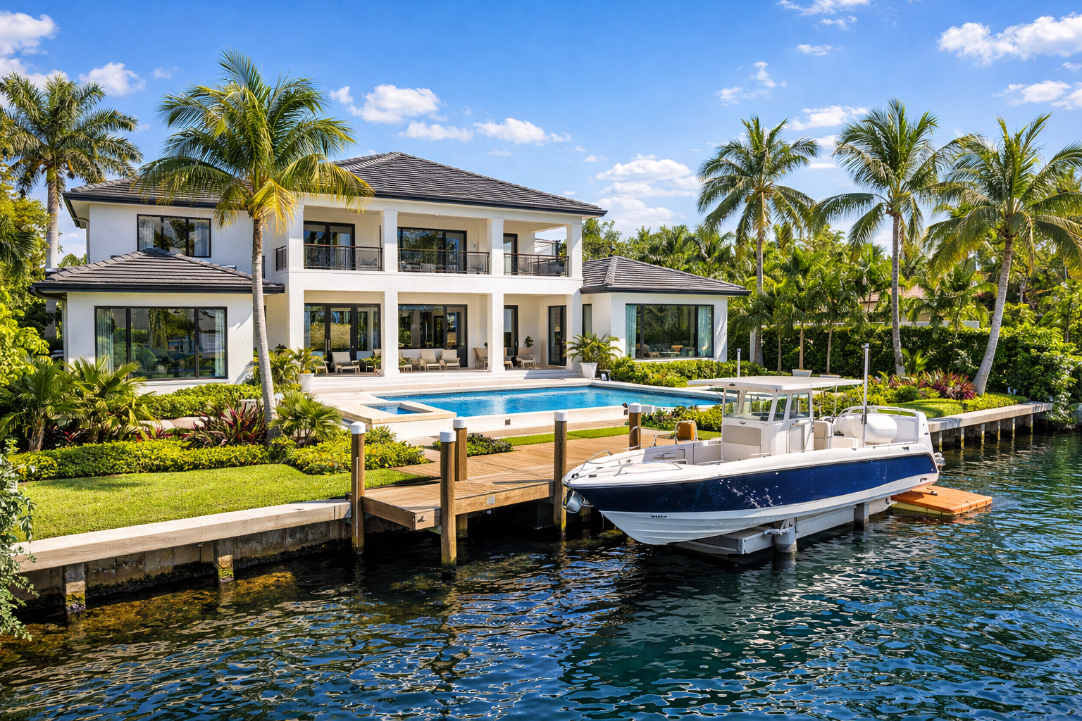 Palmetto Bay FL waterfront home canal access Biscayne Bay