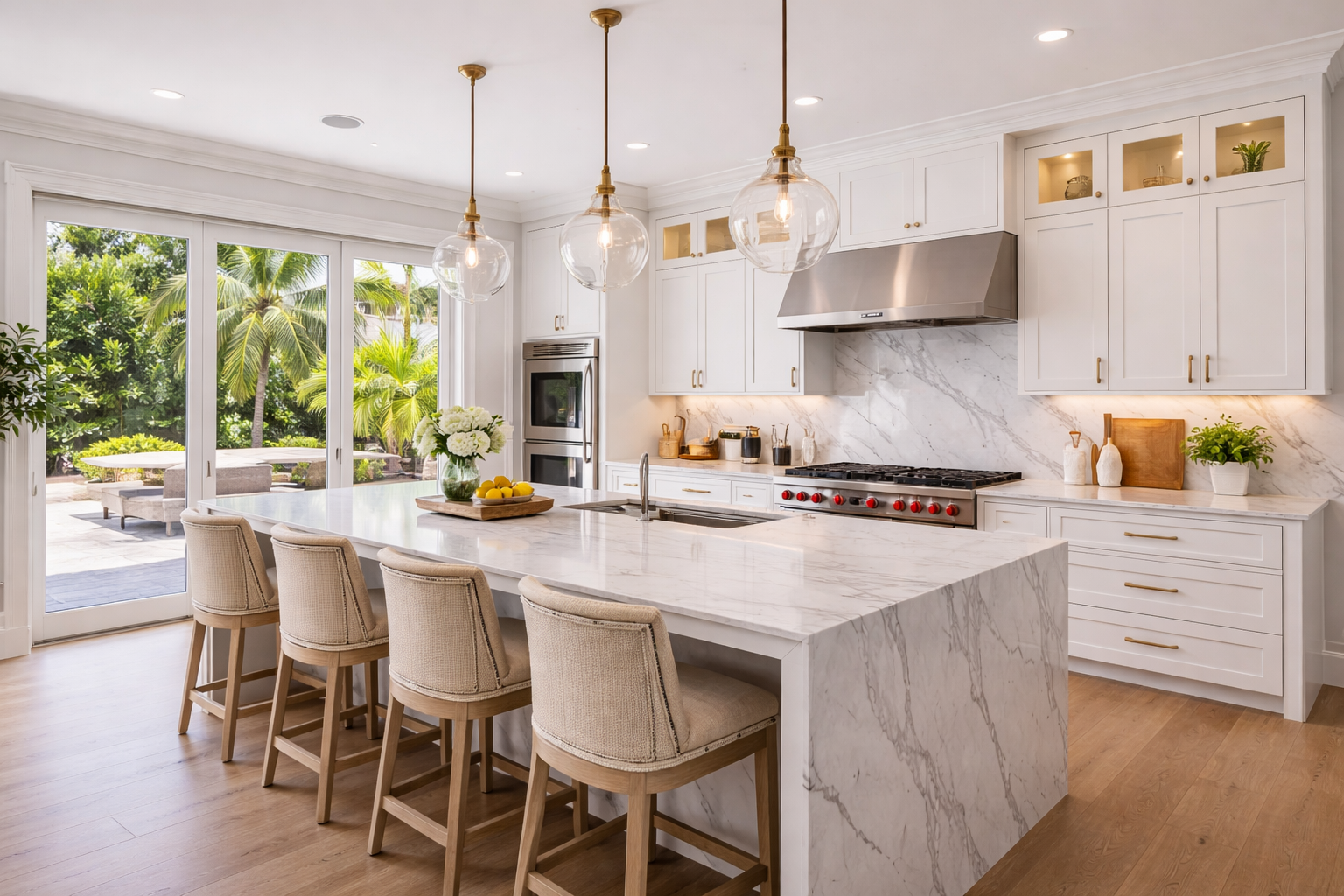 Pinecrest FL home kitchen renovation luxury