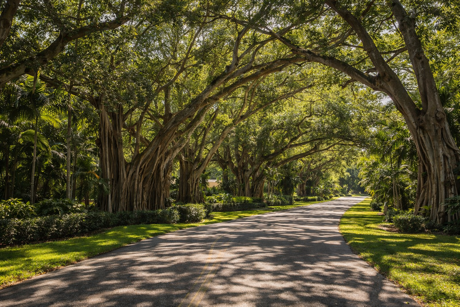 Pinecrest FL luxury pool home backyard